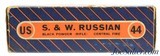 Scarce Full Box US Cartridge Co. 44 S&W Russian Ammo Lowell, Mass 50 Rds - 2 of 7