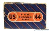 Scarce Full Box US Cartridge Co. 44 S&W Russian Ammo Lowell, Mass 50 Rds - 5 of 7