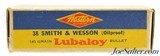 Full Box Western "Bullseye" Target Logo 38 S&W Ammo Lubaloy Bullet - 2 of 7