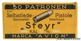 RWS "Steyr" 9mm 1935 Ammunition 50rnds - 1 of 4