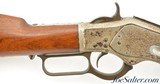 Rare Winchester 1873 Rifle with Factory-Upgraded Nickel Trim - 5 of 15