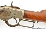 Rare Winchester 1873 Rifle with Factory-Upgraded Nickel Trim - 11 of 15