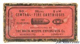 Colorful RWS 38 S&W Black Powder Ammunition Full Box Germany - 1 of 4