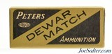 Peters "Dewar Match" 22 LR Ammo Full Box PCC-53B LR-2C Full Box - 2 of 7