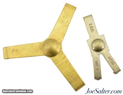 WW1 British Shell Primer Protection Clips 2pc.