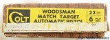 Excellent Colt Woodsman 3rd Series Match Target Pistol with Box - 13 of 14