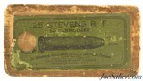 Remington-UMC 25 Stevens Rim Fire Ammunition Full Box Black Powder - 1 of 6