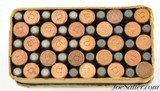 Remington-UMC 25 Stevens Rim Fire Ammunition Full Box Black Powder - 6 of 6