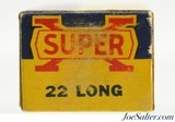 Western Super-X 22 Long Ammo Full Box 1946-56 Super-X Issue - 3 of 7