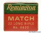 Excellent Full Box Remington Kleanbore MATCH Ammo 22 LR 1953 Issue Unique Bullet - 5 of 7
