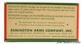 Excellent Full Box Remington Kleanbore MATCH Ammo 22 LR 1953 Issue Unique Bullet - 6 of 7