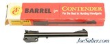 Scarce Unaltered Boxed Thompson Center Contender 45 Colt Bull Barrel W/Choke Not 410 - 1 of 7