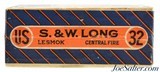Excellent Sealed Box! US Cartridge Co. 32 S&W Long Ammo Lowell Mass - 4 of 6