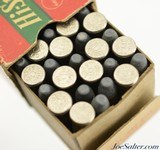 1946 Remington Hi-Speed 22 W.R.F. (Rem. Spl.) Ammo Nickel Washed Cases - 7 of 7