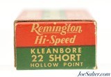 Remington 22 Short Hi-Speed Hollow Point 1946 Issues Nickel Washed Cases Full - 5 of 7