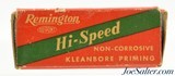 Scarce Remington 1946 Issues Hi-Speed 22 Long Nickel Washed Case Full Box - 4 of 7