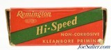 Scarce Remington 1946 Issues Hi-Speed 22 Long Nickel Washed Case Full Box - 2 of 7