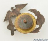 Pre-WWII USMC Marine Enlisted EGA Cap Badge - 2 of 3
