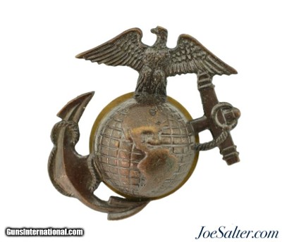 Pre-WWII USMC Marine Enlisted EGA Cap Badge