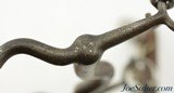 WW1 US Cavalry Rock Island Arsenal Curb Bit w/ scarce Chin Strap - 5 of 5