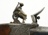 English Short Barrel Turn-Off Flintlock Pistol ByScott of London 45 Caliber - 4 of 12