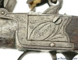 English Short Barrel Turn-Off Flintlock Pistol ByScott of London 45 Caliber - 7 of 12