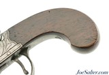 English Short Barrel Turn-Off Flintlock Pistol ByScott of London 45 Caliber - 5 of 12