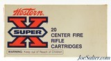 Full Box Western Super X 303 Savage Ammo 190 Grain Silvertip - 1 of 3