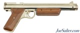 Nickel Benjamin Sheridan H9A Series 4.5mm (.177 cal) Pellet Air Pistol - 1 of 12
