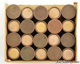 Scarce Full Box 58 Calibre Musket RF Blank Union Metallic Cartridge Co. 25 Rds - 5 of 5