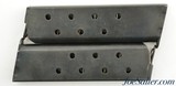 Colt 1903 Blued Late Style 32 ACP Magazines Crimped Base Round Top Lot of 2 - 2 of 4