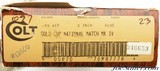 Excellent Colt Gold Cup National Match Series 70 Pistol with Box - 11 of 11