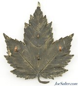 Original Canadian Police King's Crown Helmet plate - 2 of 3