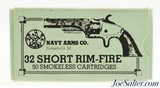 Navy Arms 32 Short Rim-Fire Ammunition Full Box 50 Rds - 1 of 3