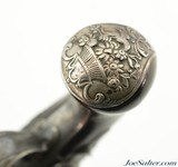 British Queen Anne Style Turn-Off Pistol by James Willmore of London - 12 of 15