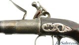 British Queen Anne Style Turn-Off Pistol by James Willmore of London - 6 of 15