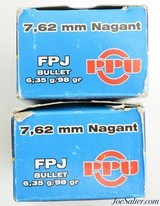 Prvi Partizan 7.62 Nagant Revolver 98 Grain FPJ Ammo 100 - 2 of 3