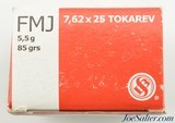 Sellier & Bellot 7.62x25 Tokarev 85gr. 250rnds - 2 of 3