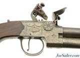 British Iron Frame Flintlock Tap-Action Pistol by Dorley of Kinsale - 6 of 26