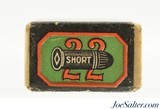 Sealed! Western 22 Short Ammo Diamond Logo Lesmok Powder Gallery Special - 2 of 5