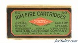 Sealed! Western 22 Short Ammo Diamond Logo Lesmok Powder Gallery Special - 1 of 5