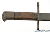 WWII Japanese Type 30 Naval Bayonet w/ Rare Rubberized Scabbard - 3 of 14