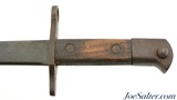 WWII Japanese Type 30 Naval Bayonet w/ Rare Rubberized Scabbard - 6 of 14