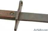 WWII Japanese Type 30 Naval Bayonet w/ Rare Rubberized Scabbard - 4 of 14