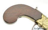British Brass Frame Flintlock Tap-Action Pistol by John Jones & Co. of London - 2 of 13