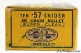 Dominion C-I-L 57 Snider Smokeless Ammo Full Box 10 Rounds - 5 of 6