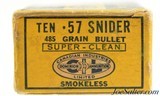 Dominion C-I-L 57 Snider Smokeless Ammo Full Box 10 Rounds - 3 of 6