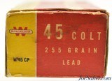Full Box Winchester 45 Colt Ammunition 255 Grain Lead - 3 of 5