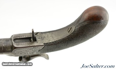 British Small Frame Percussion Turn-Off Pistol by Perrins & Son of Windsor - Image 10 of 12