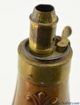 Antique Hawksley Panel Style Powder Flask - 3 of 4